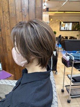 ヘアー デザイナーズ クルー ドルフィン(HAIR DESIGNERS CREW dolphin) ショート＋ハイライト