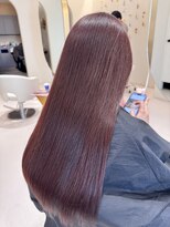 トワ 仙台店(toi)&nbsp;【ブリーチなしダブルカラー】ピンクブラウン【菊池ムサシ】