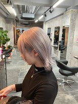 シャンプーボーイ セントラル 博多(SHAMPOO BOY central) ハイトーン/韓国/インナーカラー/レイヤー/ボブ