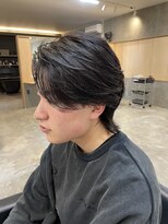 ニアウ 伊勢崎連取店(Niau)&nbsp;メンズマッシュウルフニュアンスパーマメンズパーマ