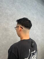 メンズサロン キング 高槻店(Men’s salon K!ng)&nbsp;波巻きツイストスパイラルパーマ/フェザーパーマ/眉毛/メンズ