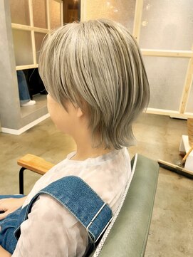 ファナ ブルーム(fha-na bloom) ショートウルフ/ベージュカラー