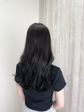 シエル 立川店(CIEL) ブルーブラック×透け感【CIEL×maki】