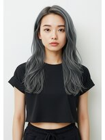 ライフイズ プレジャー 磐田中泉店(Life is… PLEASURE)&nbsp;#磐田　1ブリーチで作るシルバーグレー