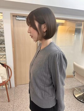 ペレ アネックス 大阪梅田茶屋町店(PELE ANNEX) ミディアムヘア/暗めカラー/グランマッシュ/梅田