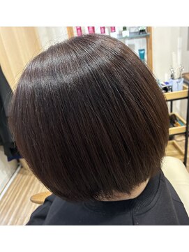 AVEDA shineカラーシステム＋AVEDAトリートメント＋カット