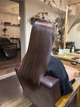 アメリシュシュ 柏(ameri chouchou) 【ameri chouchou 柏】深みのあるブリーチなし暖色系カラー♪