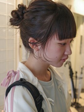 ラパンセヴェール(LA PENSEE VERT) 後れ毛カット