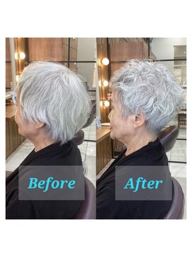 ラック 辻堂(LUCK) ヘアチェンジで若返り！