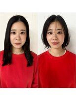 メロウ(me'lou) 《me’lou》ショート×ボブ20代30代40代50代