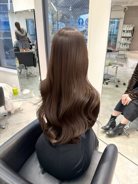 ルル(Lulu) 梅田/ブラウン/ベージュ/レイヤー/前髪カット/縮毛矯正/髪質改善
