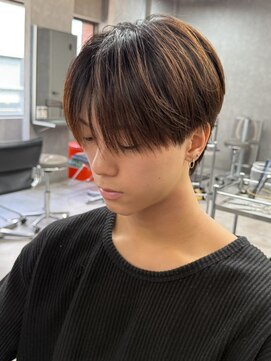 エルマーク 京都駅前(L-MARK) マッシュヘア/ナチュラルマッシュ/メンズヘア/men's