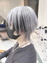 デイズ(days)&nbsp;ホワイトシルバー、ブラック黒髪ツートンカラー/デザインカラー