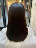 乾燥/切れ毛/広がりなどの悩みにうる艶ストレート