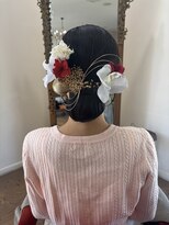 ヘア ヴァーゴ(Hair vago)&nbsp;成人式/タイトシニヨン
