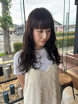 コルバース(COL BIRTH) デジパ×コテ巻き風ゆるふわパーマ×ロング