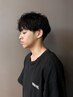 【スタイリスト指名】メンズカット＆パーマ　￥14300　→　￥8800