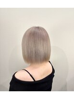 ミッツスタイル 福島(MIITS STYLE)&nbsp;ボブ×ホワイトベージュ