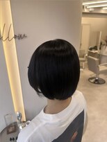 メロウ(mellow) 艶髪♪赤み消しオリーブカラー×髪質改善トリートメント
