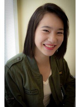 グリーンルーム 国分寺(green room) 切りっぱなしボブ