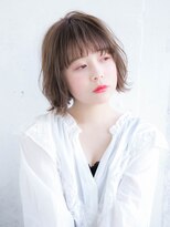 ルティア 池袋(Lutia) 柔らかアッシュベージュでふんわりガーリー