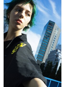 ビビト(bibito) bibito デザインカラー　ウルフ　グリーン　オリーブカラー