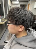 ツイストスパイラルパーマ マッシュ メンズカット/葛西メンズ