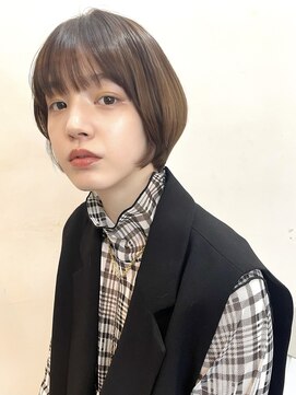 シェノン サントル(CHAINON CENTRE) ショコラベージュ/ボブルフ/カール/レイヤーロング