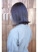 ラベンダーアッシュ×外ハネボブ