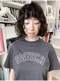 アンニュイ無造作ウェーブ
