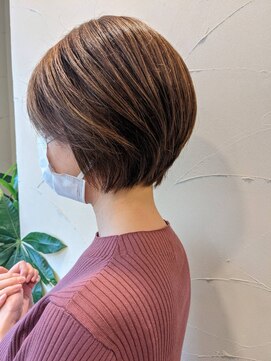 カタチバイアンジュ 長町南店(katachi byAnge) 【katachi 】横顔美人ショート