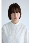 お悩み解決♪襟足が浮いてしまう方 ショートボブカット自由が丘