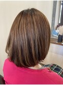立体感☆伸ばしかけボブ