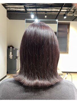 ラフィネ 成増店(raffine) 【 raffine 池田 】暖色すぎない☆くすみ系カラー【成増美容室】