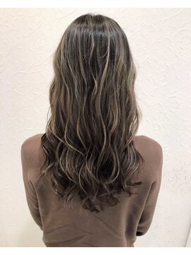 リー ルーチェ 布施(Lee Luce) デザインカラー♪グレージュスタイル☆【真栄田】