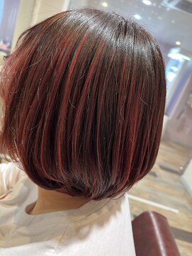 ルシードスタイルソレイユ(LUCIDO STYLE SOLEIL) 【ハイライトカラー】【ボブ】【個性派】