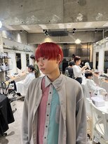 ゼストカロン(ZEST Kalon)&nbsp;初カラー,初ブリーチはドカンと原色カラー