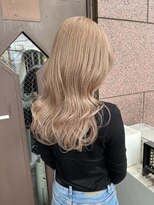 サロンドミルク 溝の口店(salon de MiLK)&nbsp;20代30代40代/レイヤーカット/ミルクティーベージュ［溝の口］