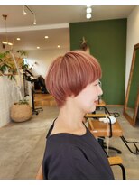 ヨハク(yohak)&nbsp;ブリーチ×ピンクベージュ