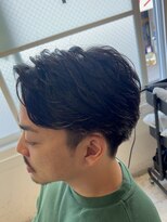 リーフ 王寺店(LEAF≠)&nbsp;毛流れパーマ×ビジネスショート