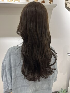 アース オーセンティック 武蔵小山店(EARTH Authentic) イルミナで作る透明感オリーブブラウン