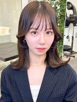スタートウキョウ 渋谷(STAR TOKYO)&nbsp;20代30代大人可愛い韓国風艶感プリカール外はねボブディ小顔前髪