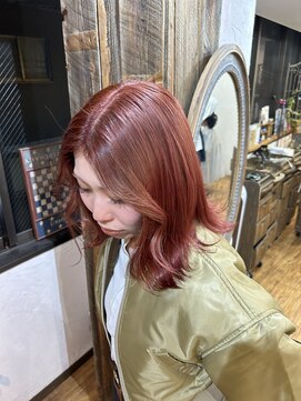 ワン エイティー ディグリース 恵比寿(180°One Eighty Degrees.) ハイトーンカラーミルクティーベージュブリーチダブルカラー