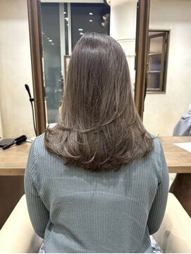 ザック ヴィ(ZACC vie) レイヤーカット/ラテベージュ