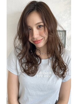 ロストシティー 二俣川(LOST CITY) 艶感愛されウェーブパーマ/20代/30代/40代