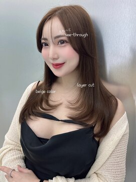 ナツエクステンション 梅田(natsuu extension) エクステ／髪質改善/韓国／ワンホン／梅田／韓国風／ブリ －チ