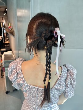 シャルムバイケンジ(Charm.by KENJE) 【カチモリ】結婚式/浴衣/着付/銀座/ヘアセット/アレンジ