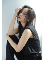 ルフュージュ バイ プロデュース 相模大野店(Refuge by Produce)&nbsp;暗髪/レイヤーカット/長めバング