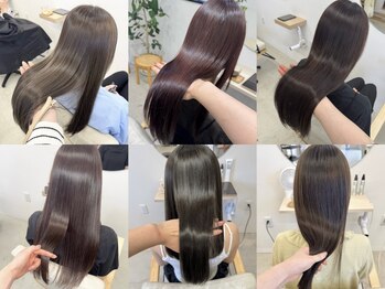 エメ 小山(Aimer)の写真/「髪にドラマを。」導入店！SNSで話題の‘つるりんちょ”取り扱い◎感動の美髪体験を＊[小山/学割U24]