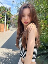 エース (ACE)&nbsp;ACE横浜 ベージュ×レイヤーカット